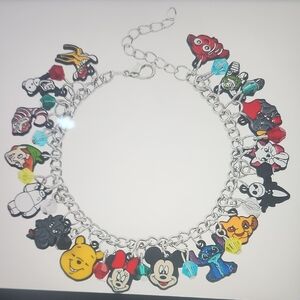Disney Character Charm Bracelet - Multicolor